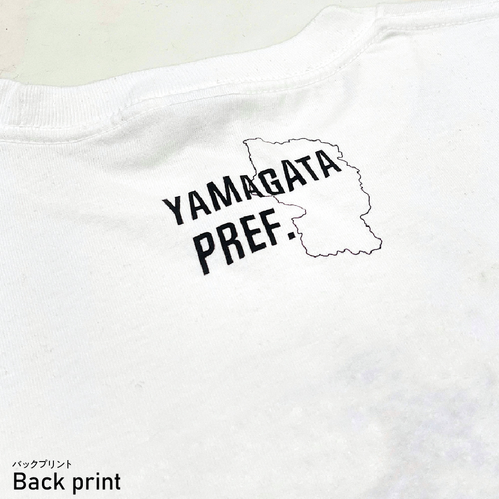 東根市 マンホールＴシャツ(白) Mサイズ hi004-hi050-001r-m