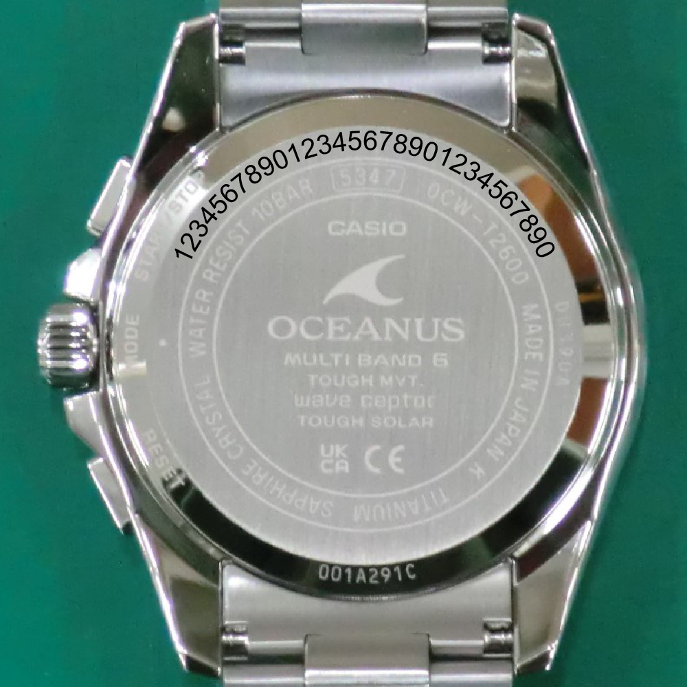 【CASIO】OCEANUS OCW-T2600J-7AJF ≪名入れ有り≫ 山形県 東根市 hi011-119