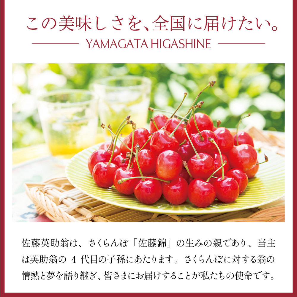 さくらんぼ 佐藤錦の 生ジャム 140g×3個 有限会社佐藤錦提供 山形県 東根市 hi004-hi029-033