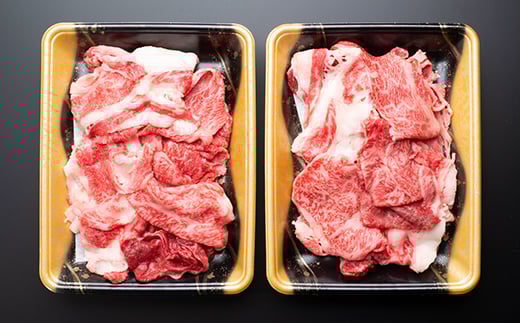 訳あり 尾花沢牛 A4-5 不揃い 切り落とし スライス 700g 牛肉 黒毛和牛 国産 山形牛 nj-ogouw700