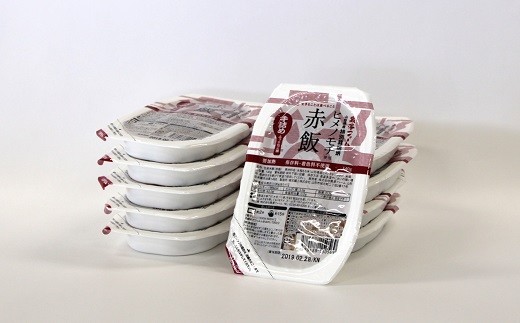 レトルトパック 「特別栽培米 ヒメノモチ 赤飯」 140g×10パ