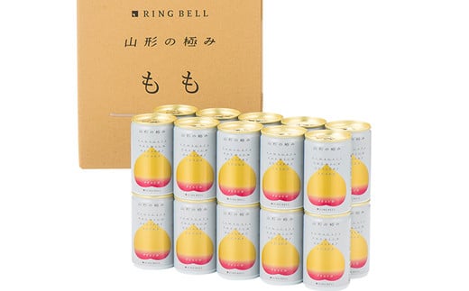 【山形の極み】 プレミアムデザートジュース 「もも」 20缶