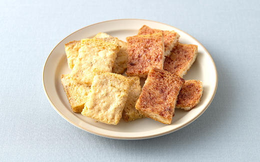 山形ラスク研究所 山形小麦ラスク 2缶セット (バニラ、さく