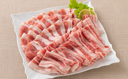 山形豚 ロース・バラ しゃぶしゃぶ用 計1.2kg (各600g) 山形県