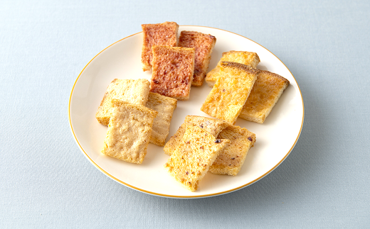 山形ラスク研究所 山形小麦ラスク 4缶セット (バニラ、さく