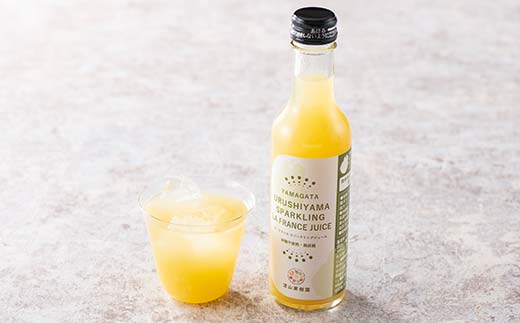 果樹園生まれの 無加糖スパークリングジュース 「高級ぶど