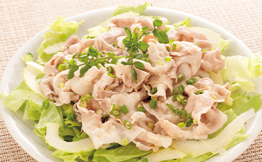 《定期便2回》 山形豚お楽しみ定期便 計2.55kg (しゃぶしゃぶ