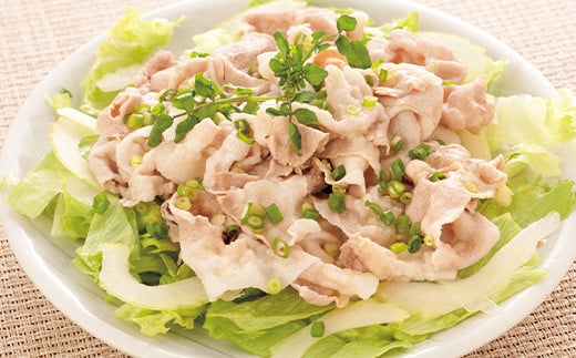 《定期便4回》 山形豚満喫定期便 計2.55kg (しゃぶしゃぶ・生