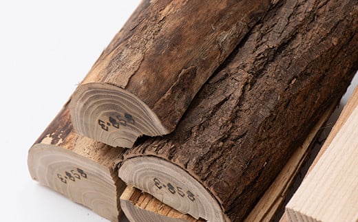 《火のごちそう FIREWOOD MIX》 薪 小サイズ 約5kg 『(有)遠藤製