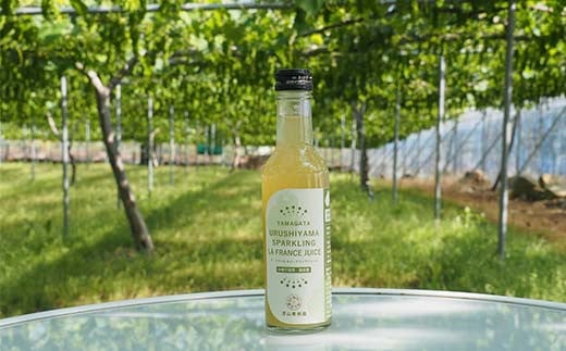 漆山果樹園ミニドリンクセット 「漆山ワイン ＆ 果汁100%ジ