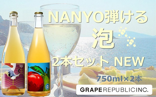 NEW NANYO弾ける泡セット 750ml × 2本 『(株)グレープリパブリッ