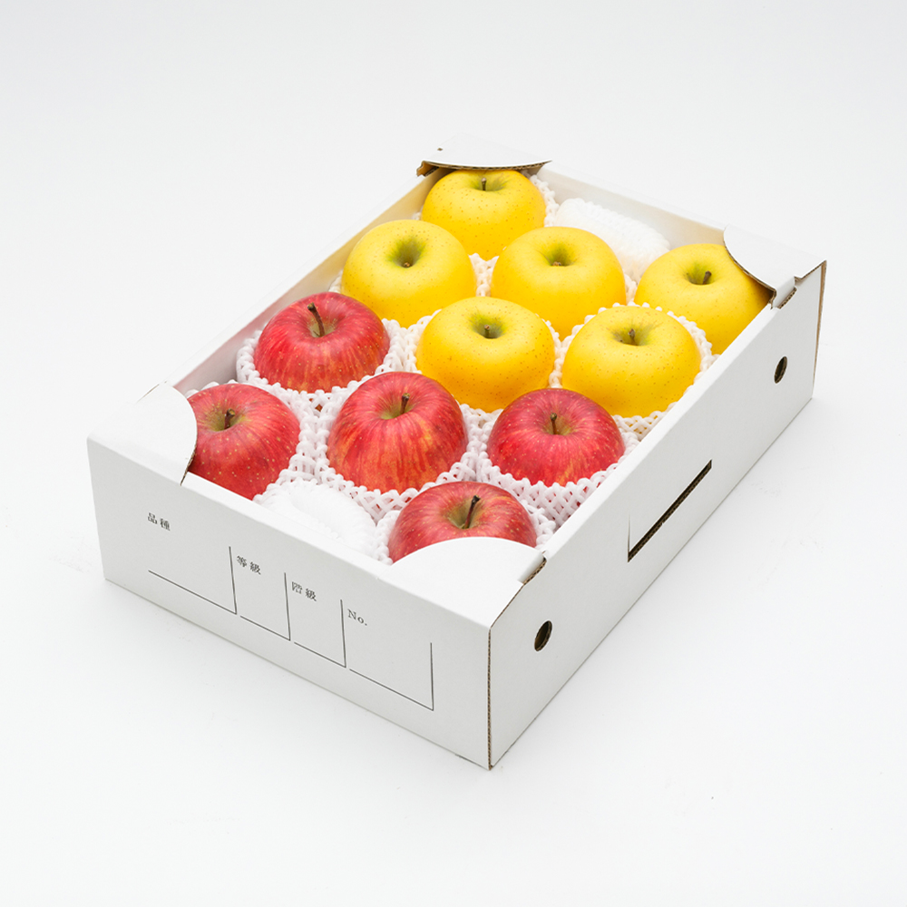 【先行予約】サンふじ ＆ シナノゴールド 3kg 令和8年産 2026年産 りんご サンふじ シナノゴールド 山形県産 果物 ※沖縄・離島への配送不可 ns-rifgx3