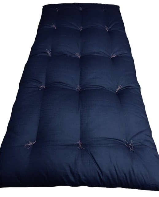 【受注生産】石沢布団店謹製 匠仕立て 和敷き布団（藍色） F20A-970