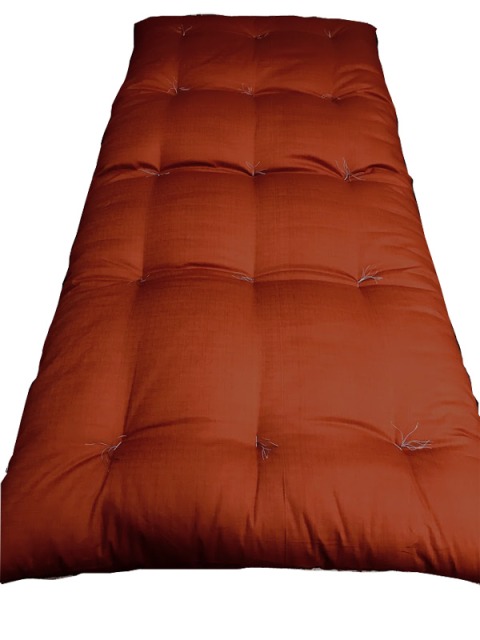 【受注生産】石沢布団店謹製 匠仕立て 和敷き布団（茜色） F20A-971