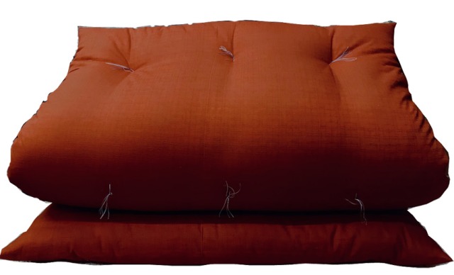 【受注生産】石沢布団店謹製 匠仕立て 和敷き布団（茜色） F20A-971