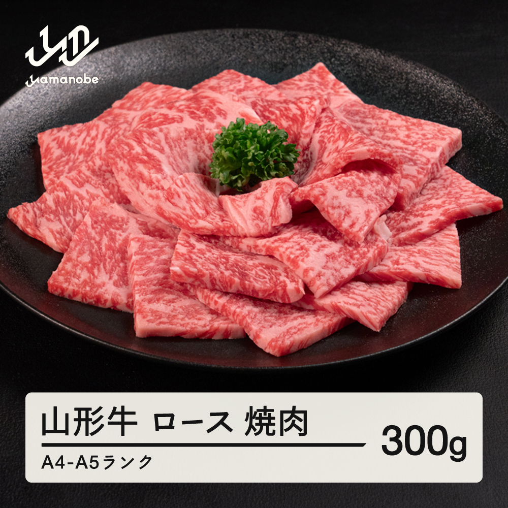 山形牛 ロース 焼肉 300g A4-A5ランク 冷凍 高橋畜産 tc-gnrxg300
