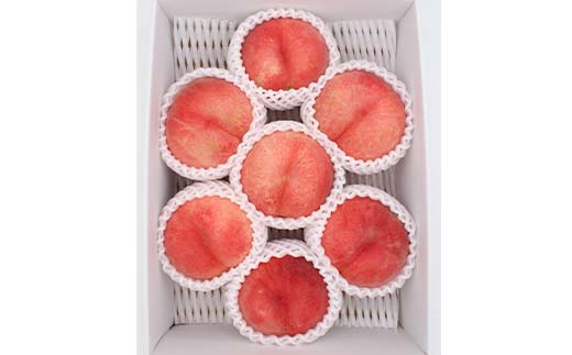 山形県産 完熟白桃おどろき 約2kg 秀 桃 もも フルーツ果物 くだもの 山形県 中山町 F4A-0919