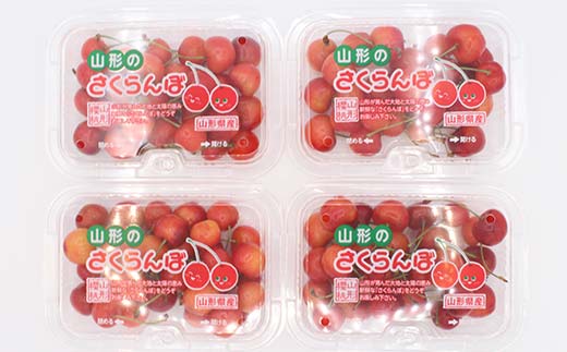 【先行受付】さくらんぼ紅秀峰 約720g(180g×4p) L 秀 果物 くだもの フルーツ 夏果物 サクランボ F4A-0952