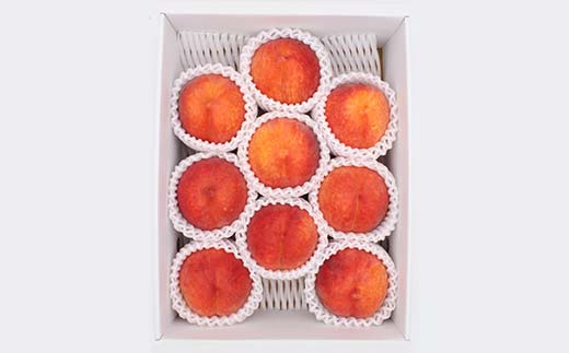 山形県産 希少黄桃ワッサー 約2kg 5～9玉 秀 桃 もも フルーツ 黄色 F4A-0922