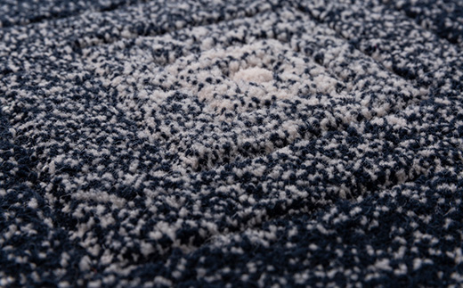 《穂積繊維工業》月山緞通 ウールラグ kibou グラデーション 50×80cm 山形県 中山町 F4A-0288