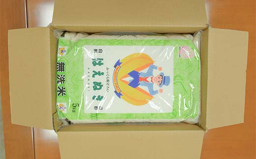 【令和7年度産】 山形県産　はえぬき無洗米 5kg×2袋計10kg ≪2025年10月より順次発送≫ ブランド米 こめ ご飯 ごはん 白米 エコ 節水 F4A-0501