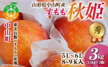 【2026年先行予約】中山町といえばこれ！すもも「秋姫」期間限定 数量限定 果物 くだもの フルーツ 山形県産 F4A-0957
