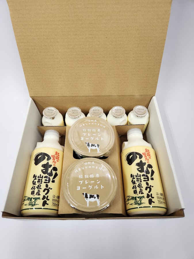 のむヨーグルトとプレーンヨーグルトセット（750ml×2本、150ml×5本、405g×2個） のむヨーグルトとプレーンヨーグルトセット（750ml×2本、150ml×5本、405g×2個）