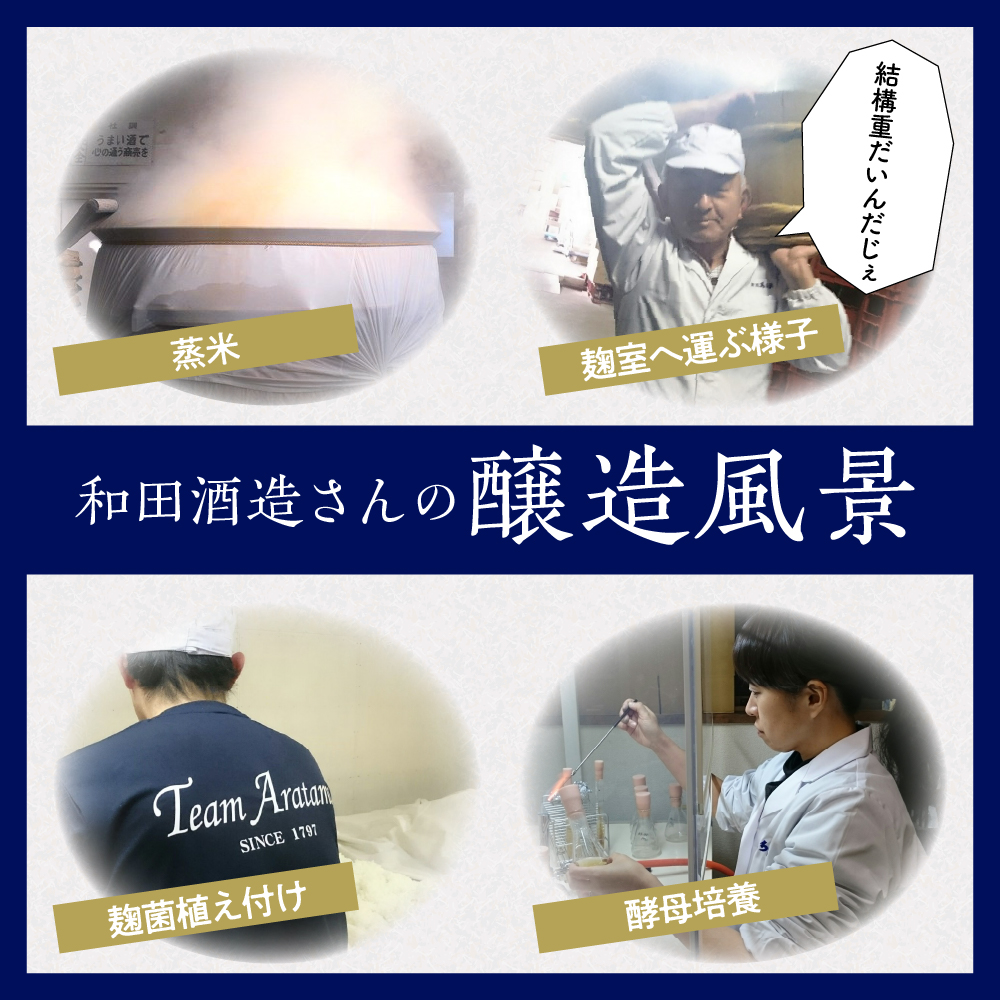 山形の酒【年間定期便】季節を楽しむ「春夏秋冬」飲み比べセット（720ml×2本）×4回