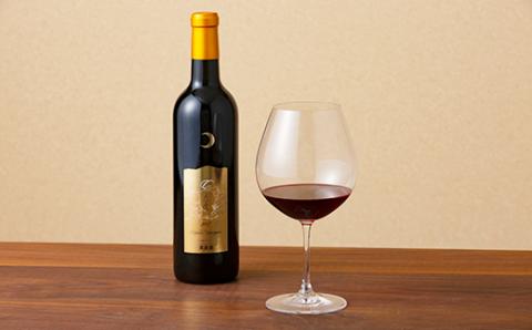 FYN9-744 【数量限定】月山山麓ワイン「月虎」カベルネ・ソーヴィニヨン（赤）720ml ミディアムボディ 辛口 山形県 西川町