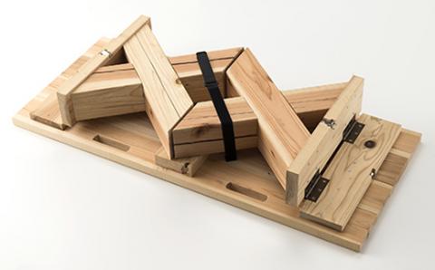 FYN9-279 折り畳み 木製ベンチ