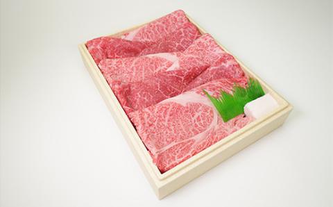 FYN9-867 月山和牛 ロースももすき焼 500g ＆ 月山山麓「月虎」カベルネ・ソーヴィニヨン（赤）720ml セット トラヤ 赤ワイン 山形県 西川町