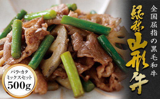 山形牛切り落とし（バラ、カタ、ミックスセット）