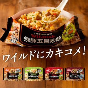 マルハニチロ 冷凍食品 WILDish 食べ比べセット（４種×４袋入）