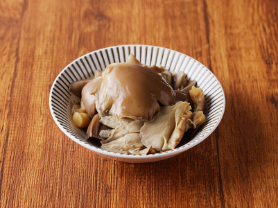 大江町柳川産 原木ひら茸水煮200g×3缶（固形量）