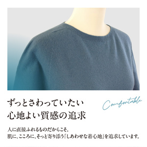 いつもつけていたい！コットンリネンストール【ネイビー系】