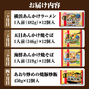 マルハニチロ 冷凍食品 ごちそうセット《4ヵ月定期便》