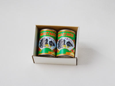 大江町柳川産 原木舞茸水煮220g×2缶（固形量）