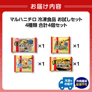 マルハニチロ 冷凍食品 詰合せ4種類 お試しセット