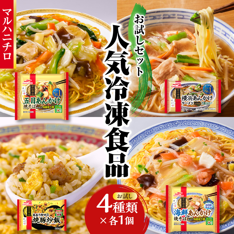 マルハニチロ 冷凍食品 詰合せ4種類 お試しセット