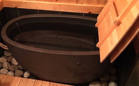 小判型 陶器浴槽 風呂 風呂釜 リフォーム 新築 DIY 幅1300×奥行き750×高さ600mm 大石田焼 人気 オススメ 福利厚生 プレゼント 記念日 お祝い 支援 東北 山形県 jn-tykxx