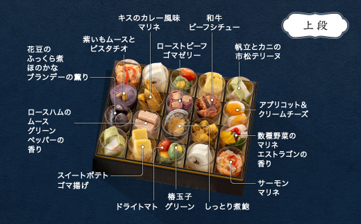 【12月31日配送】おせち レストランヒロミチ 監修 フレンチおせち フルール 約2~3人前 冷蔵 27品 あわび 洋風 オードブル 配送地域限定 お節 2026 生おせち rh-ocftf 冷蔵＜配送地域限定＞