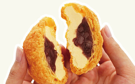 シュークリーム スイーツ 洋菓子 あんこシュー 10個入 ギフト 冷凍 惣菜 取り寄せ ご当地 直送 支援 us-swasx10 10個入り