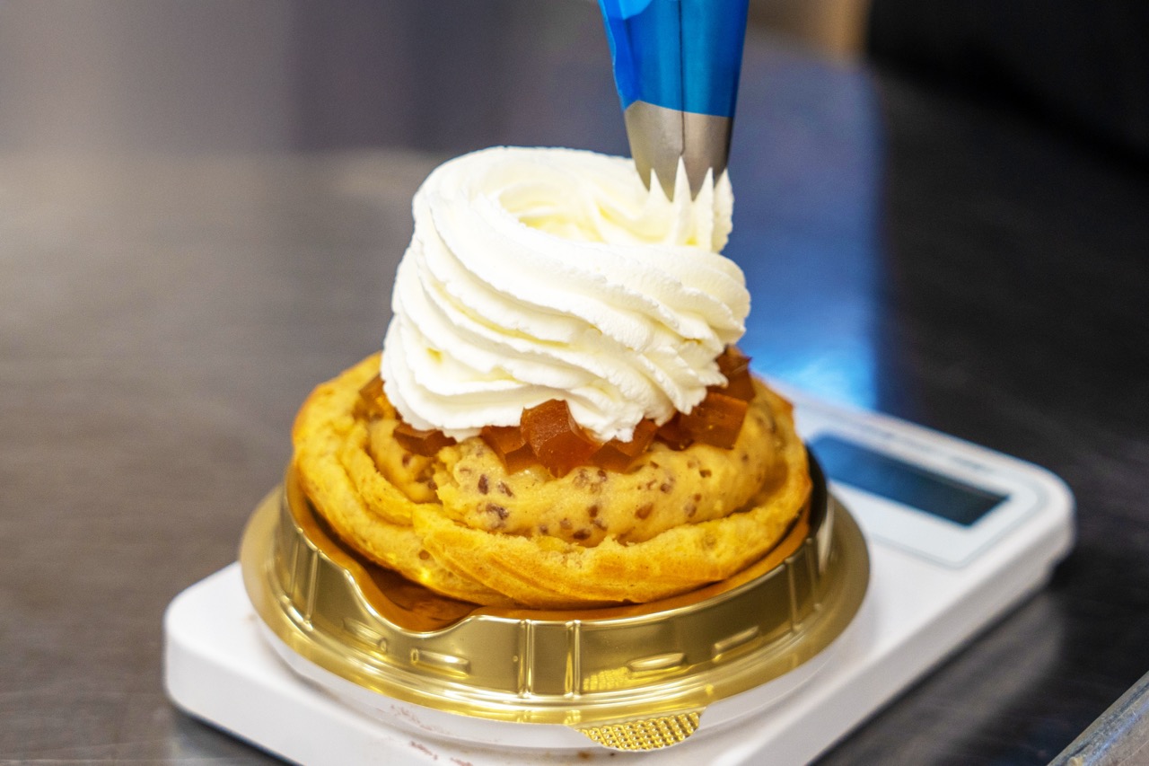 来迎寺在来種そば粉＆韃靼そば｜うろこやのし梅のパリブレスト 4個 rh-swpbx4 パリブレスト 4個入