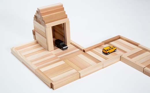 金山杉 積み木 200本セット 雑貨 おもちゃ  F4B-0581