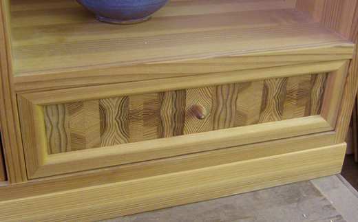 かねやま杉の飾り棚 F4B-0133