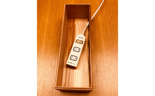 ケーブルケース まさめ 金山杉使用 木工品 収納 たくみまさの 山形県 金山町 F4B-0309