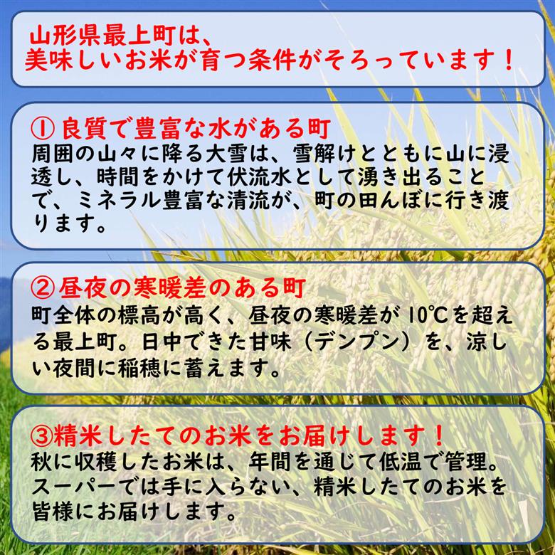 令和7年産 山形県 最上町産 特別栽培米 はえぬき 5kg