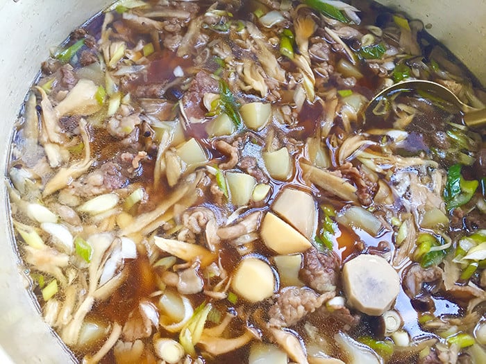 山形名物芋煮Bセット(約5～6人前)
