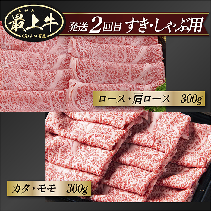 【冷凍】【3回配送で全5種】特選最上牛3回定期便 【冷凍】【3回配送で全5種】特選最上牛3回定期便