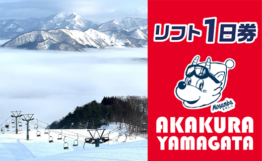 山形県最上町赤倉温泉スキー場1日リフト券(大人１枚): 最上町ANAのふるさと納税